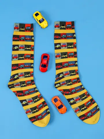 エイブルアートレギュラー丈ソックス（25.0～27.0cm）