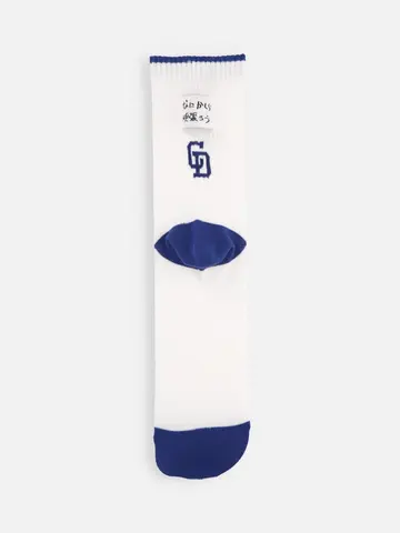 【メンズ】中日ドラゴンズ　ドアラさん直筆文字アメリブソックス