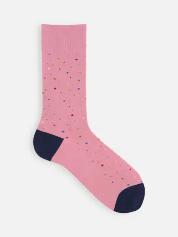 【Tabio MEN】ランダムマルチドットレギュラー丈ソックス