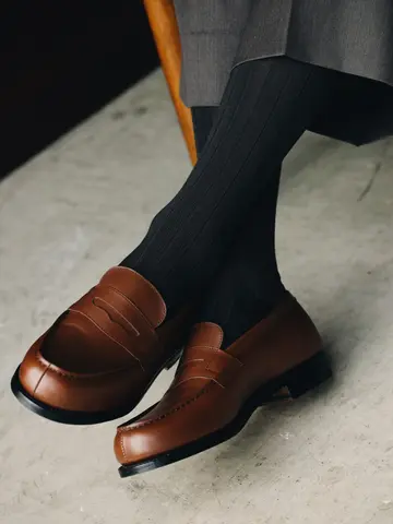 【Tabio MEN】【ベストセラー】 9×2リブソックス