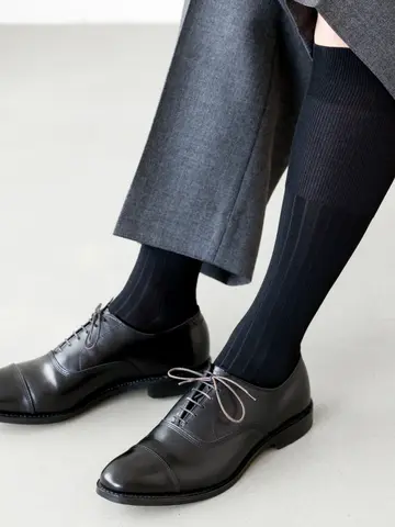 【Tabio MEN】スーピマリブロングホーズ