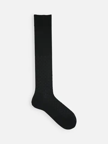 【Tabio MEN】市松リンクスロングホーズ