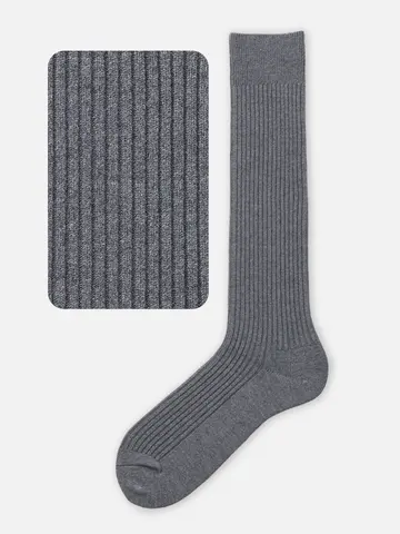 【Tabio MEN】パワーフィットハイソックス(27.0～29.0cm)