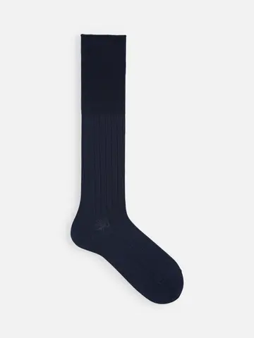 【Tabio MEN】9×2太リブハイソックス