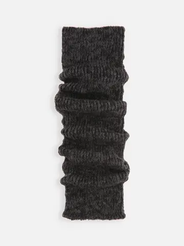 【Tabio MEN】毛混引き揃えレッグウォーマー