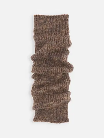 【Tabio MEN】毛混引き揃えレッグウォーマー