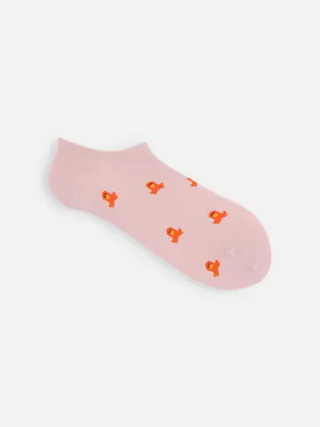 【おおきめサイズ】WEB限定 お弁当柄スニーカー丈ソックス / 24.5-26.5cm