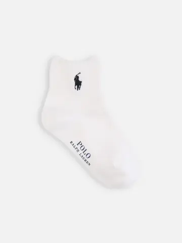 【WEB限定】POLO RALPH LAUREN 綿混リブショートソックス19〜21cm