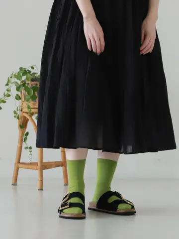 【WEB限定40色】オールシーズン履けるカラフルソックス