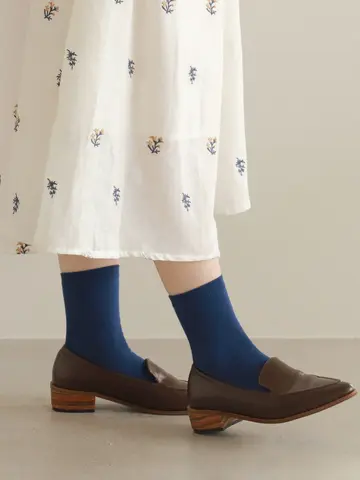 【WEB限定40色】オールシーズン履けるカラフルソックス