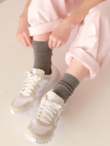 【WEB限定】すっきり細見え1×1リブソックス