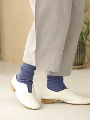 【WEB限定】すっきり細見え1×1リブソックス