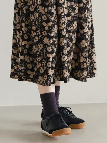 【WEB限定】すっきり細見え1×1リブソックス