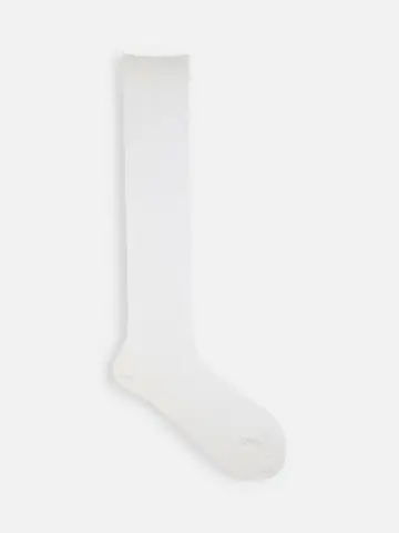 チュールミディアムドットハイソックス