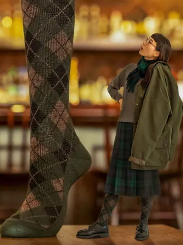 〈KOJI TOYODA × Tabio〉#03 “The Classic Wool Argyle”