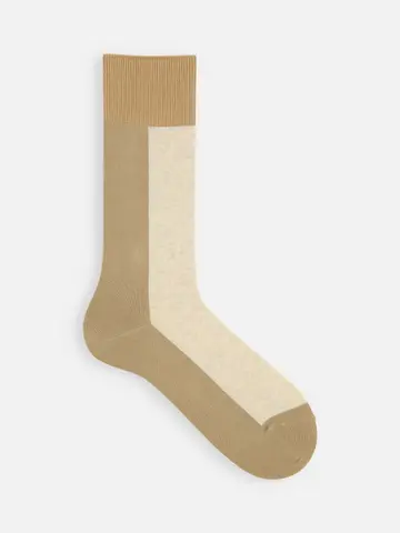 【タビオメン】Tabio chicバイカラーレギュラーソックス