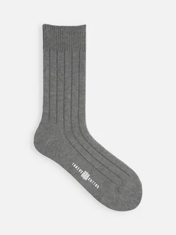 【WEB限定】TABIO'S COTTON 太リブレギュラーソックス / 23.0-25.0cm