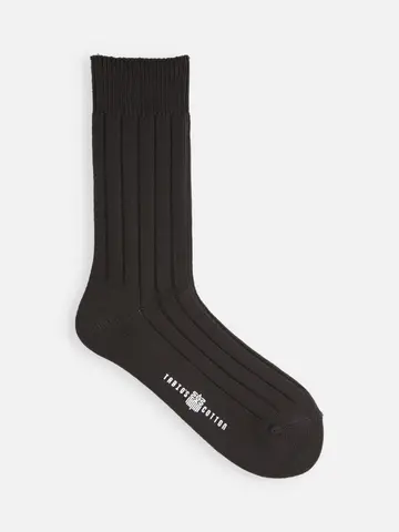 【WEB限定】TABIO'S COTTON 太リブレギュラーソックス / 23.0-25.0cm