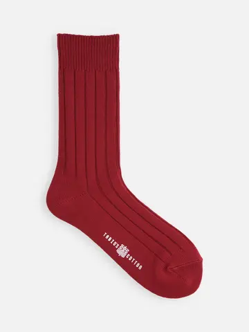 【WEB限定】TABIO'S COTTON 太リブレギュラーソックス / 23.0-25.0cm