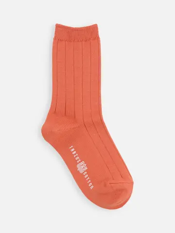 【TABIO’S COTTON】FatRib クルー丈ソックス（19-21㎝）