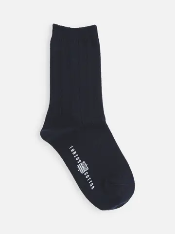 【TABIO’S COTTON】FatRib クルー丈ソックス(19-21㎝)