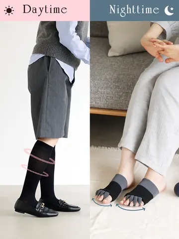 セットA(【美脚Labo】毎日履く綿着圧ソックス＋ヒラキュア)