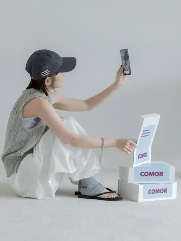 【COMOR】Morning in Minutes キャップ＋トレンカソックスセット