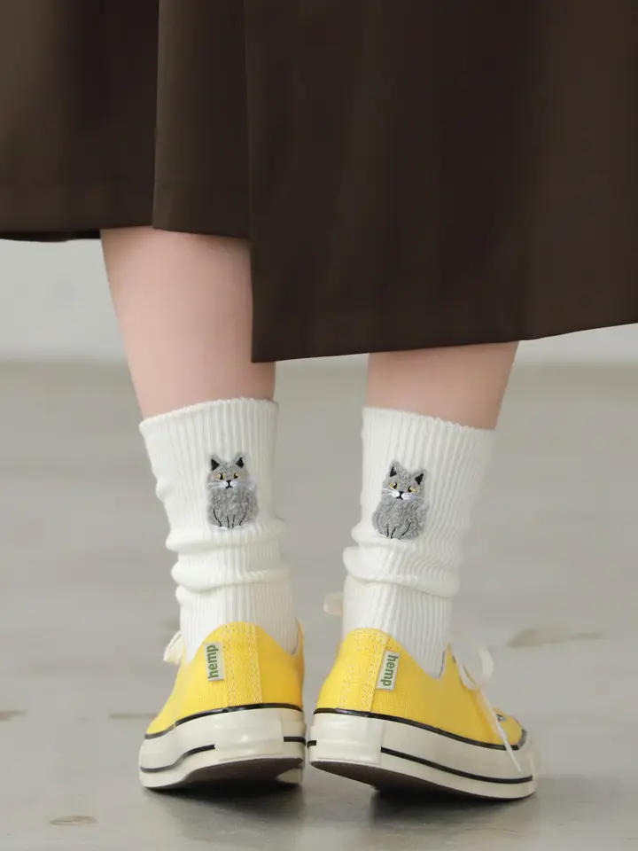 ワッペン風刺繍ソックス ( 011140980 ) | 靴下屋公式通販 Tabio ワッペン風刺繍ソックス ( 011140980 ) | 靴下屋公式通販 Tabio