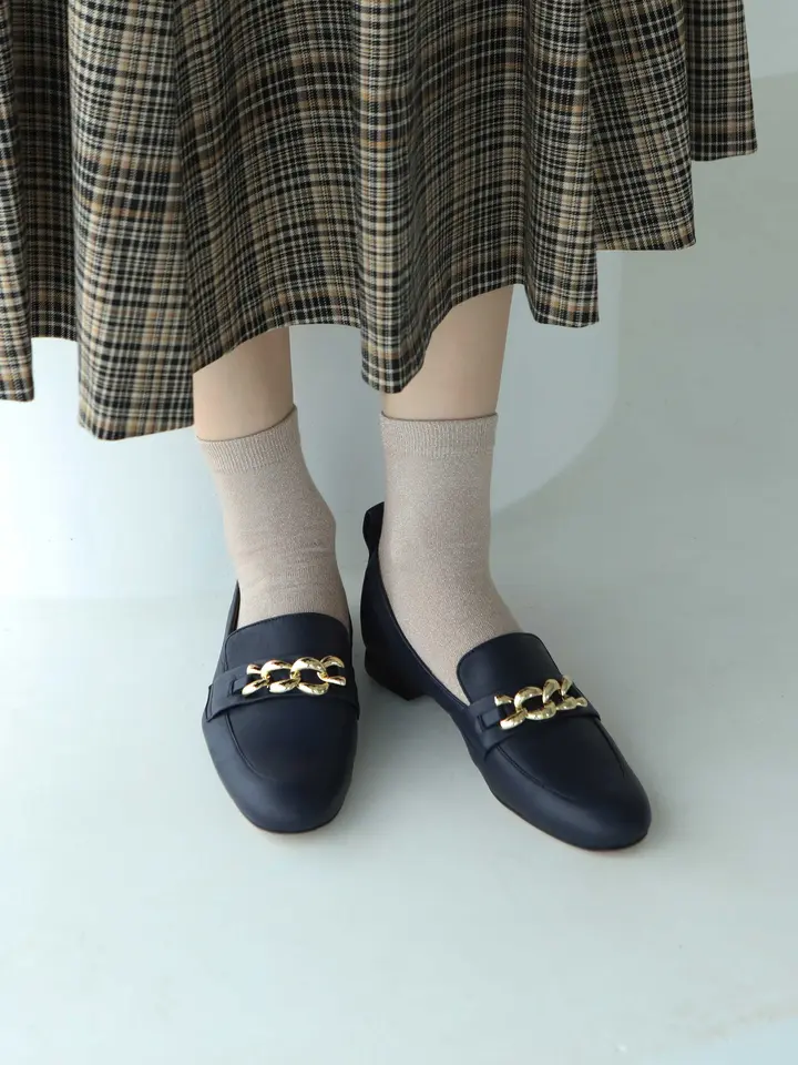 シャイニーラメ ソフトショートソックス 靴下屋公式通販 Tabio オンラインストア 送料無料