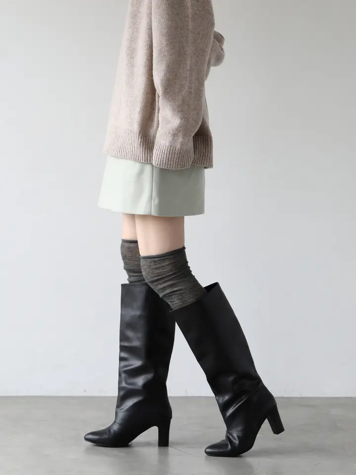 COMME des GARCONS ZIPポーチ ブラック スモール(ブラック