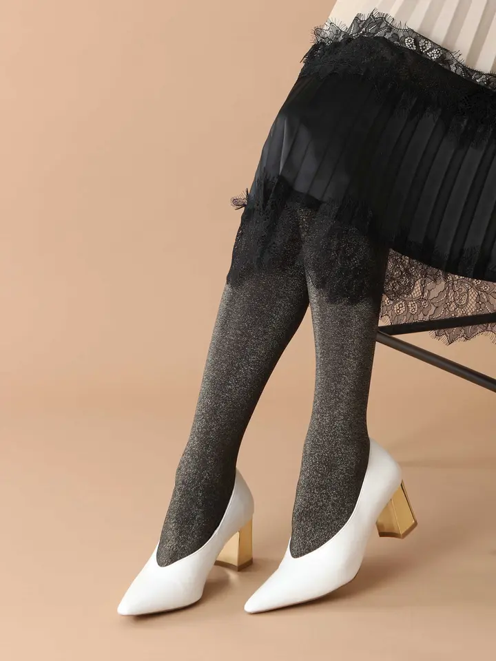 70デニールラメタイツ 靴下屋公式通販 Tabio オンラインストア