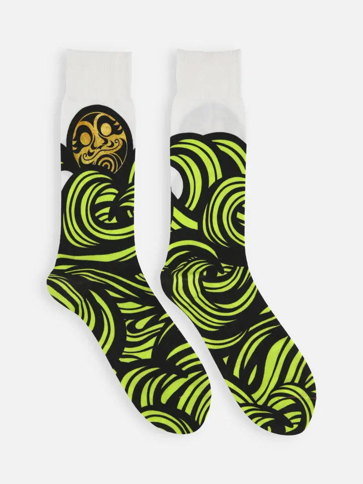 KEN IKEDA meetsTabio》プリントソックス ( 022147002 ) | 靴下