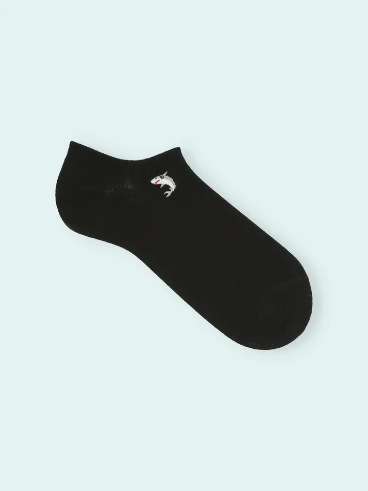 メンズ海の生き物刺繍スニーカー用ソックス ( 032120081 ) | 靴下屋
