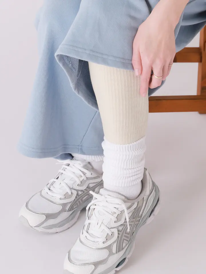 早割 リフト券 ウールインナーリブレギンス10分丈 ( 051850008 ) | 靴下屋公式 服&ファッション小物