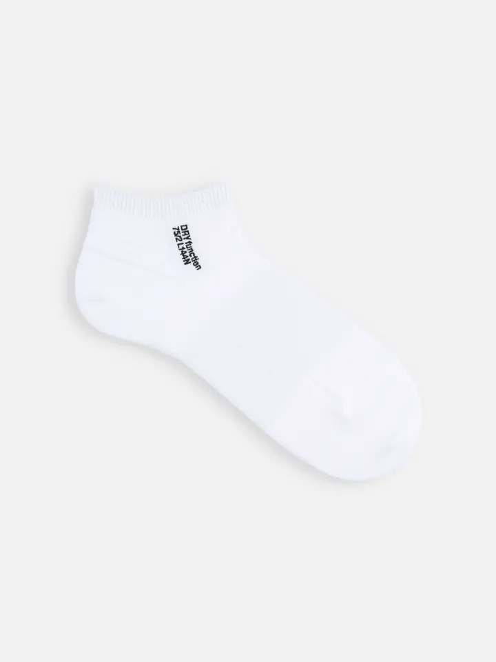 Tabio MEN】DRY鹿の子刺繍スニーカー丈ソックス ( 062120037 ) | 靴下