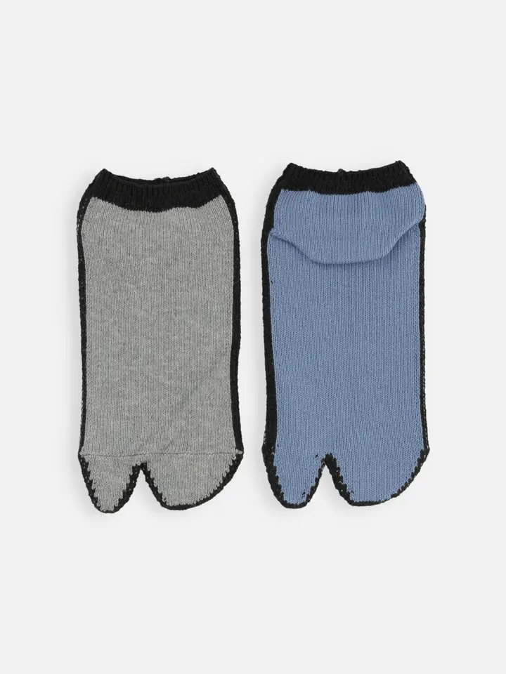 Tabio MEN】足袋サイドラインスニーカー丈ソックス ( 062120400
