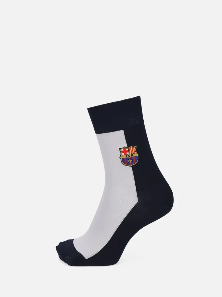 FC Barcelona バイカラーソックス ( 062131309 ) | 靴下屋公式通販