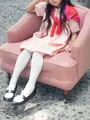 キッズ 80デニールタイツ125～145cm オフホワイト