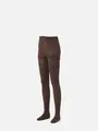 キッズ 80デニールタイツ125～145cm コゲチャ