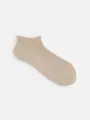レース付スニーカー用ソックス ベージュ