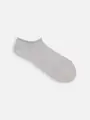 無地スニーカー用ソックス グレー