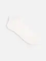 総メッシュちょい長ショートソックス オフホワイト