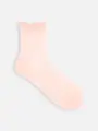 メロウ総メッシュショートソックス ピンク
