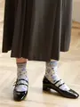 フロートオリエンタルショートソックス エクリュ