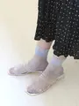 オールシアーショートソックス ソーダ