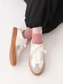 【定番】ゴム長ショートソックス ミルキーピンク