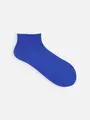 【定番】ゴム長ショートソックス ブルー