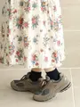 【定番】ゴム長ショートソックス コン