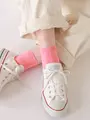 【定番】太リブショートソックス ポピー