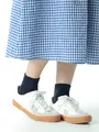【定番】太リブショートソックス コン